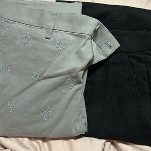 OVO Gray and Black Embroidered pants bundle